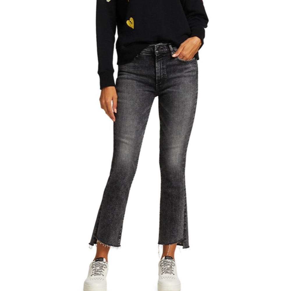 MOTHER Insider Crop Step Fray Jeans